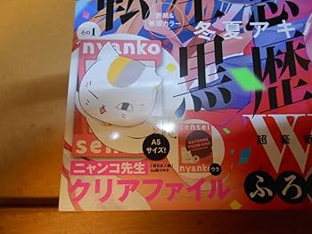 【新品】【非売品】夏目友人帳 15周年 限定 クリアファイル ノベルティ レア 619+zOfevfL._UF350,350_QL80_.jpg
